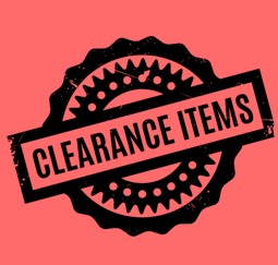 CLEARANCE ITEMS